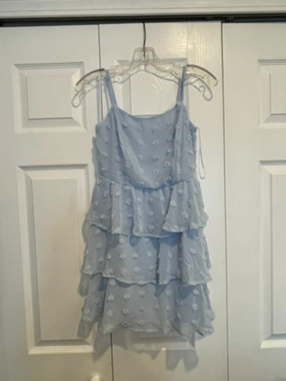 Light Blue Mini Dress - Picture 6 of 6
